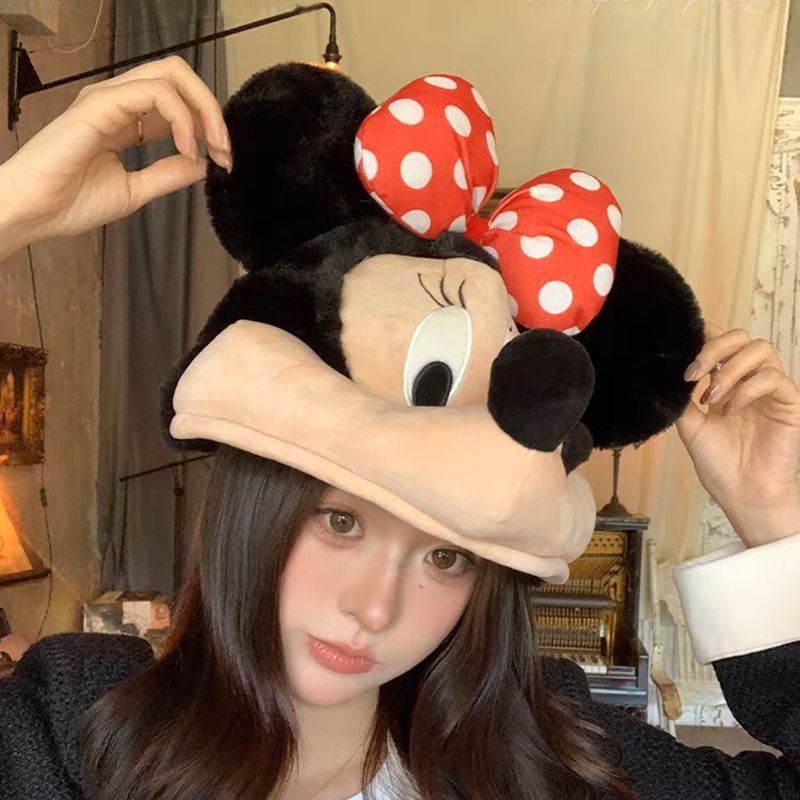 Disney Mickey Minnie cute doll - Winter Clothing Accessories avaliação e preço
