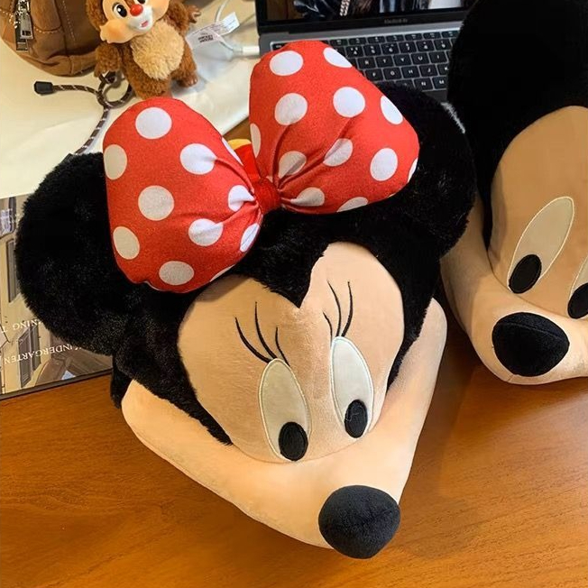 Disney Mickey Minnie cute doll - Winter Clothing Accessories avaliação e preço