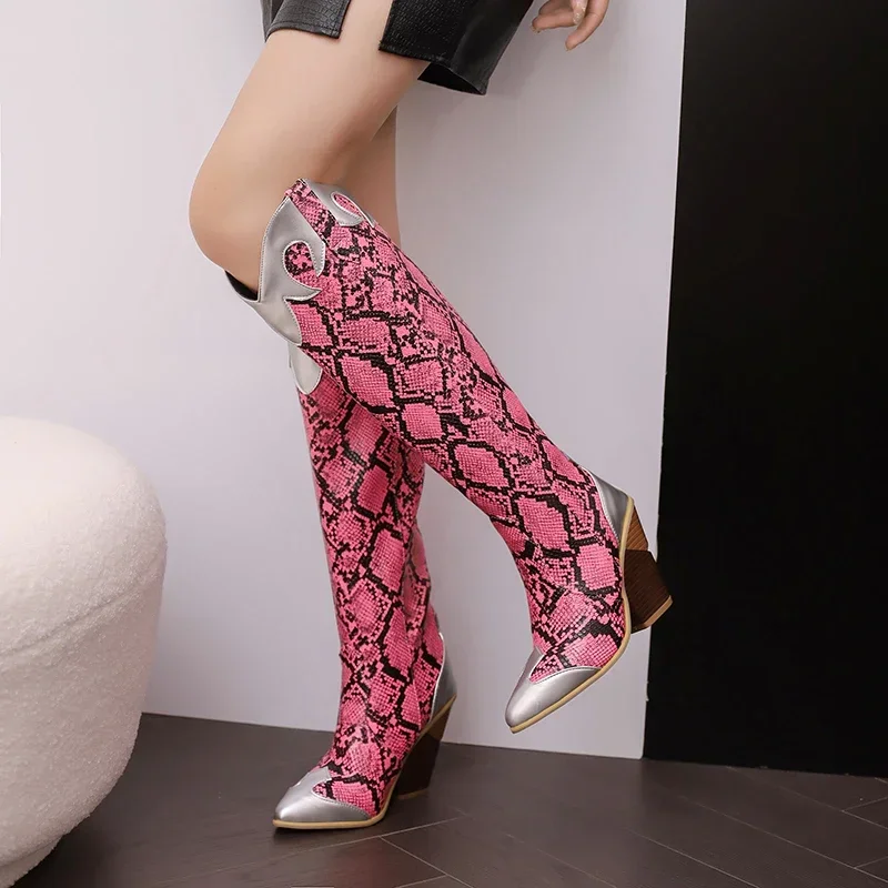 Big Size Western Women Knee Hi - Winter Clothing For Woman avaliação e preço