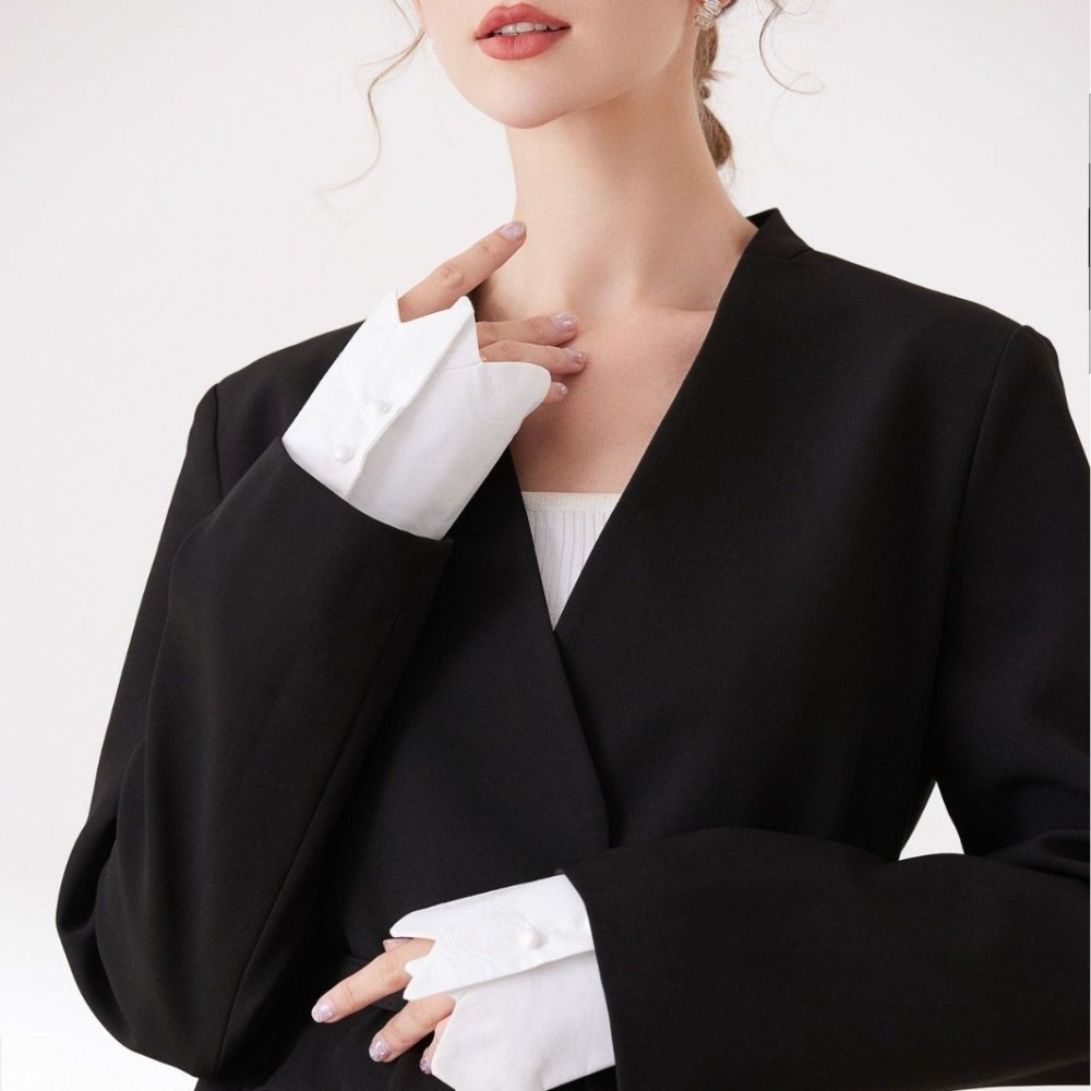 Creative White Fake Cuffs Butt - Winter Clothing Accessories avaliação e preço