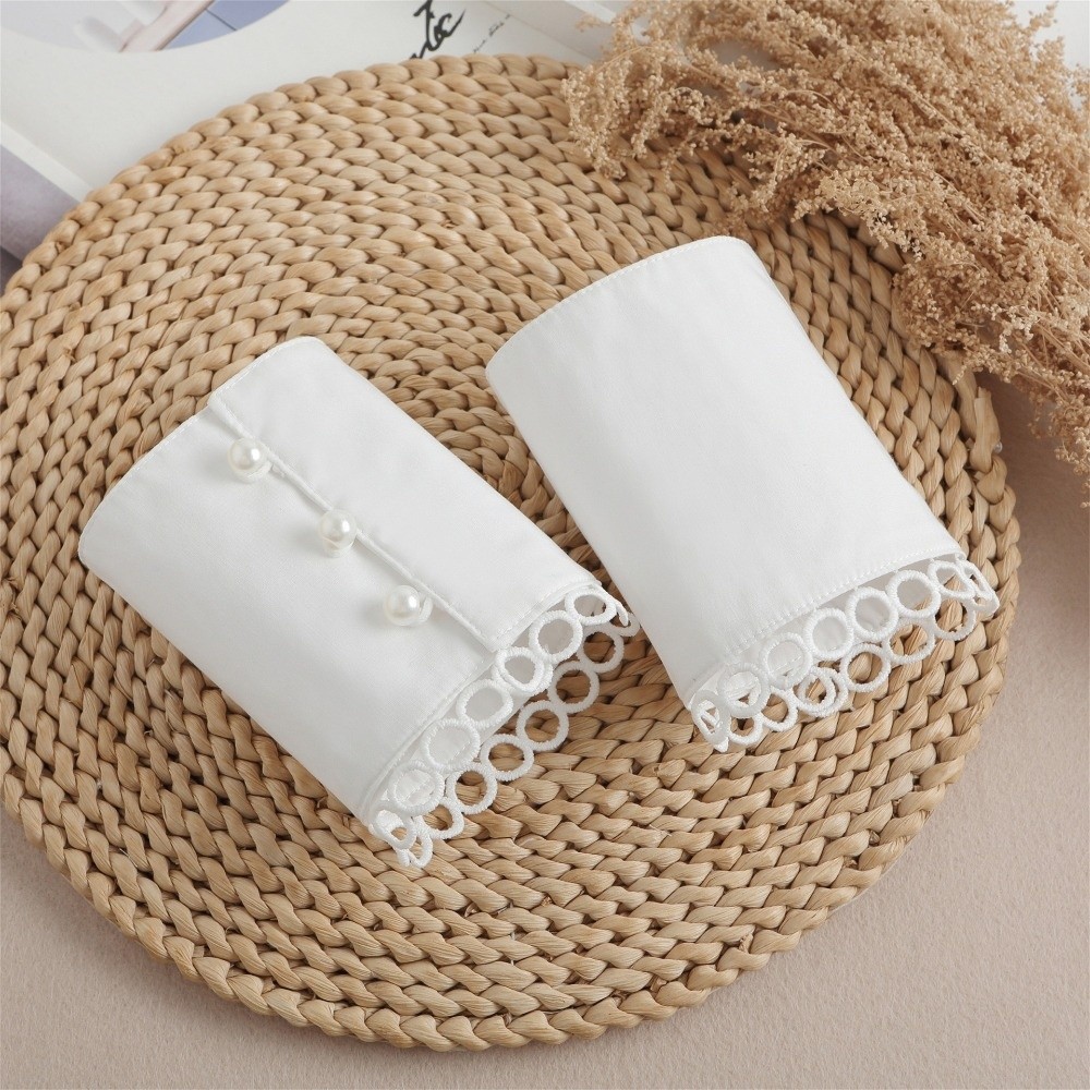 Creative White Fake Cuffs Butt - Winter Clothing Accessories avaliação e preço
