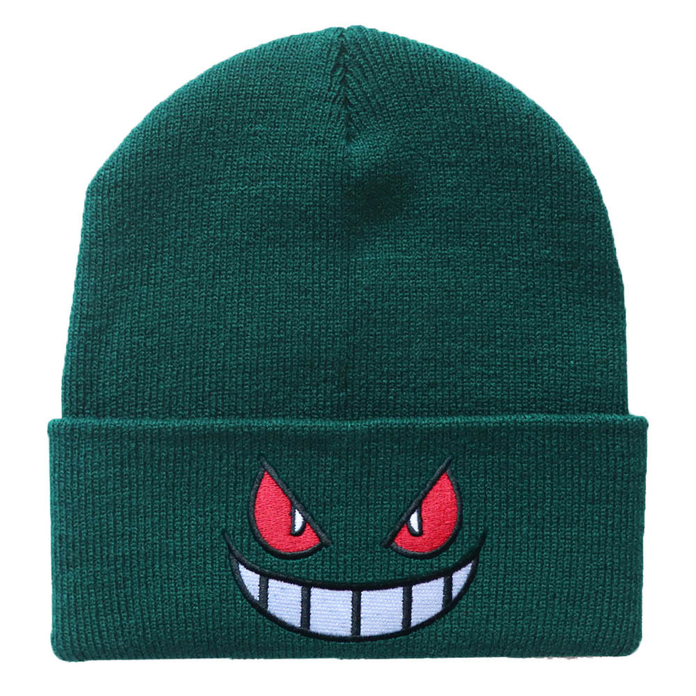 Pokemon Gengar Embroidery Knit - Winter Clothing Accessories avaliação e preço