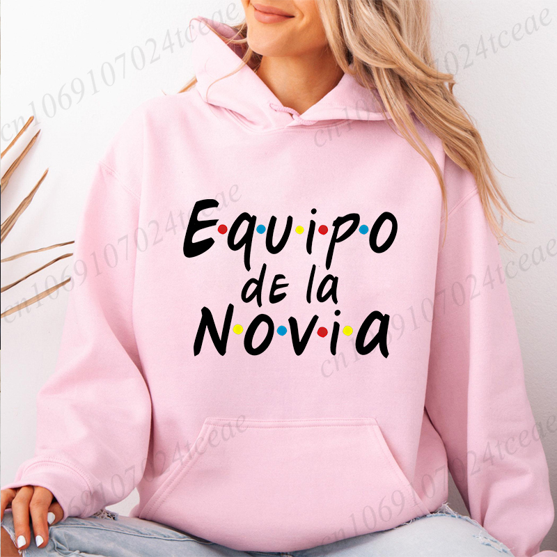 La Novia Graphic Hoodie for No - Winter Clothing In Spanish avaliação e preço